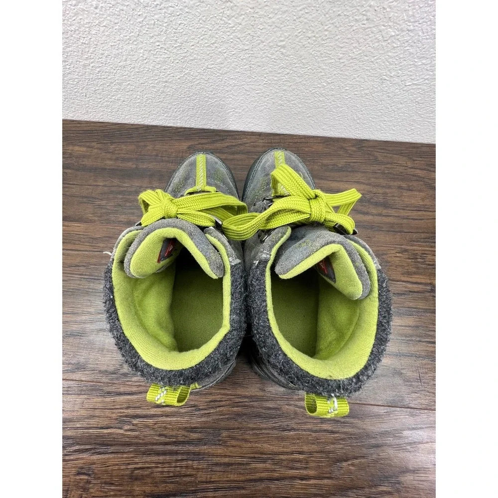 L.L. Bean Tek 2.5 Little Boys Gray/Green‎ 200 Gram Insulated Trail Boots Size 1